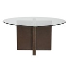 V117-T Yates Upholstered Dining Table Base